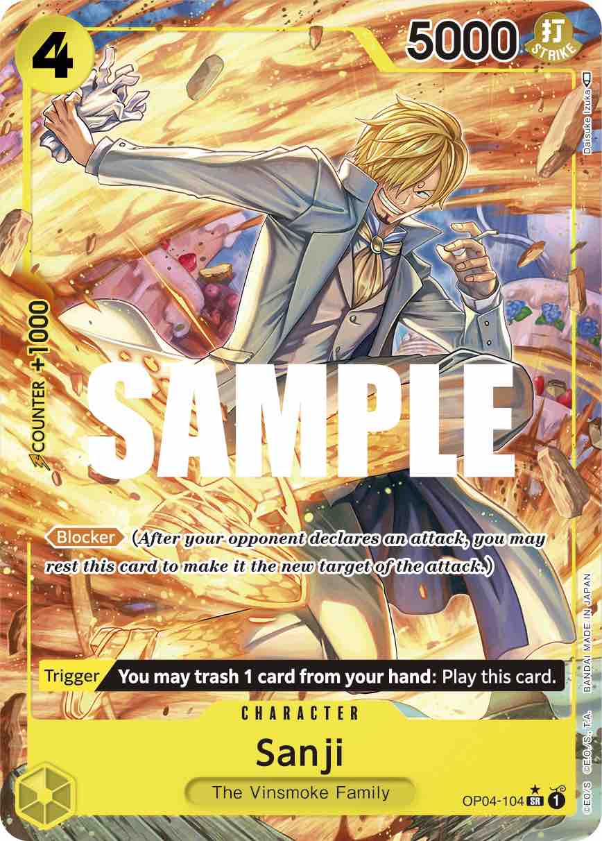 OP04-104A - Sanji Alt Art SR