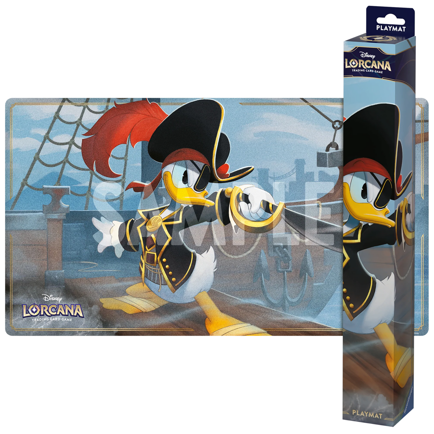 Azurite Sea Playmat: Donald Duck, Buccaneer