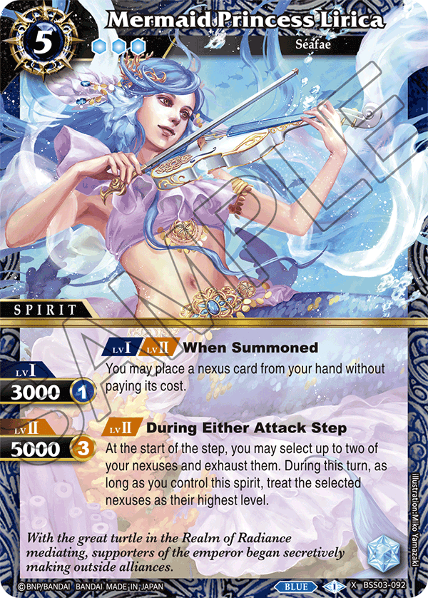 BSS03-092- Mermaid Princess Lirica
