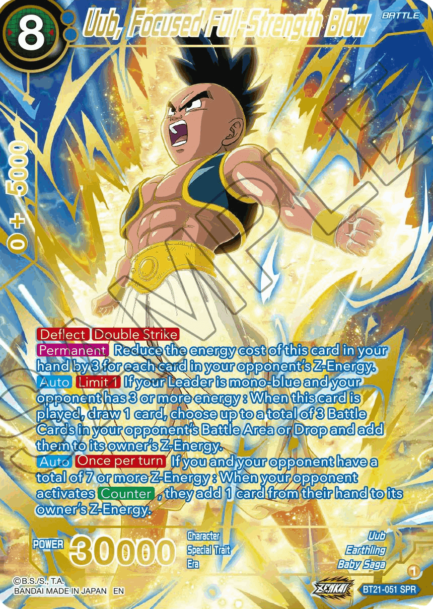 Dragon Ball Super Card Game- Ultra Instinct -Sign- Son Goku (SPR)