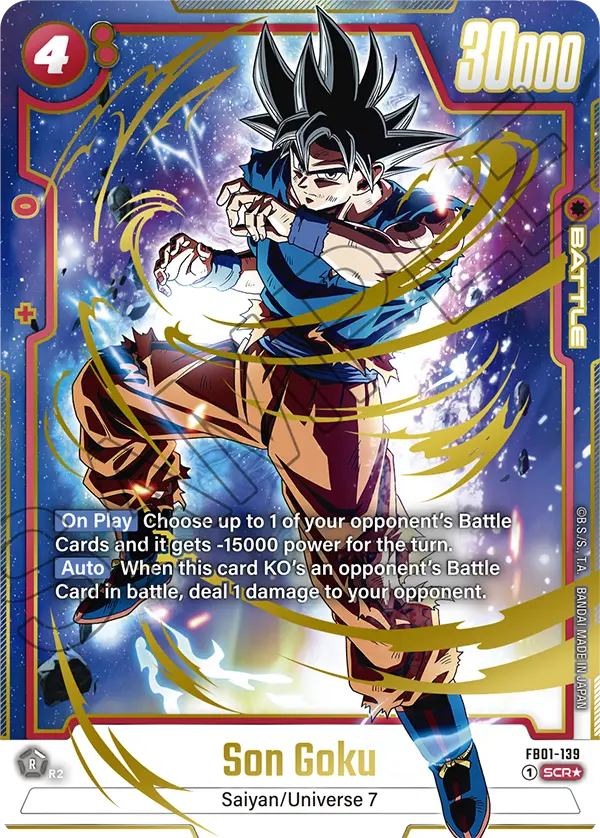 FB01-139A - Son Goku SCR Alt Art