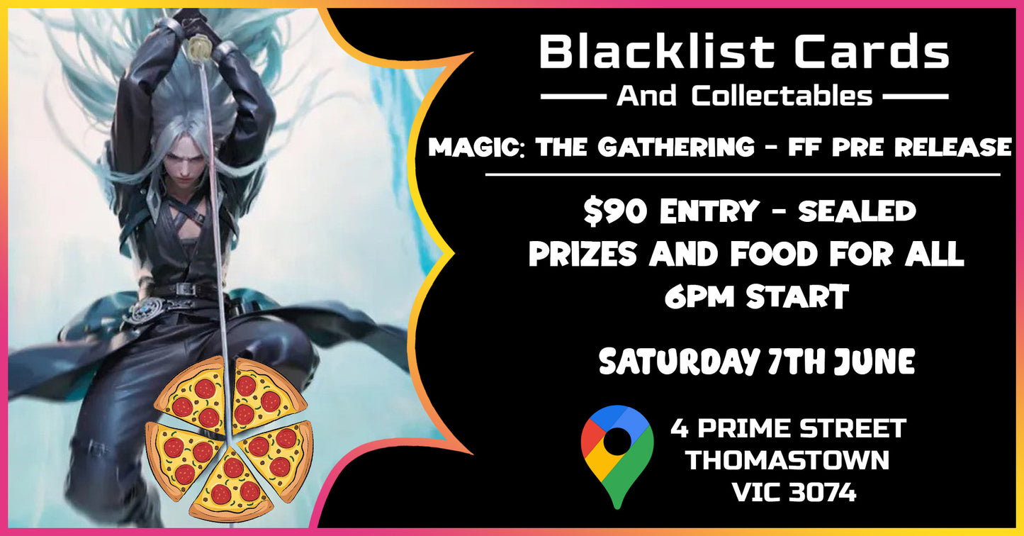 Magic: The Gathering Final Fantasy Pre Release Saturday June 7th