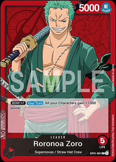 OP01-001 - Roronoa Zoro