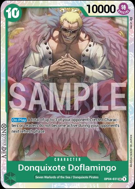 OP04-031 - Donquixote Doflamingo SR