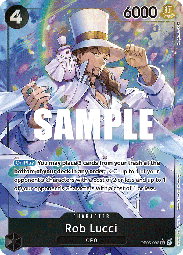 OP05-093A - Rob Lucci Alt Art SR