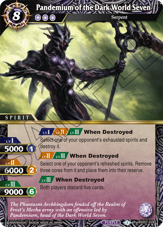 BSS01-028 - Pandemium of the Dark World Seven