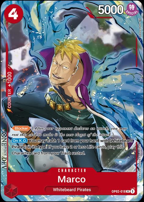 OP02-018A - Marco (Alt Art)