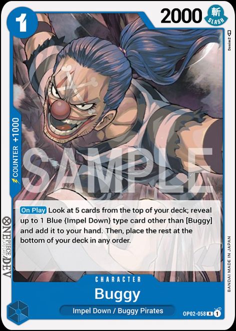 OP02-058 - Buggy