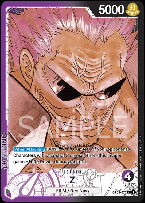 OP02-072A - Z (Alt Art)