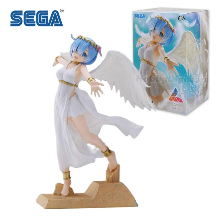 Sega Luminasta Cranenking Figure - Rem (Super Demon Angel)