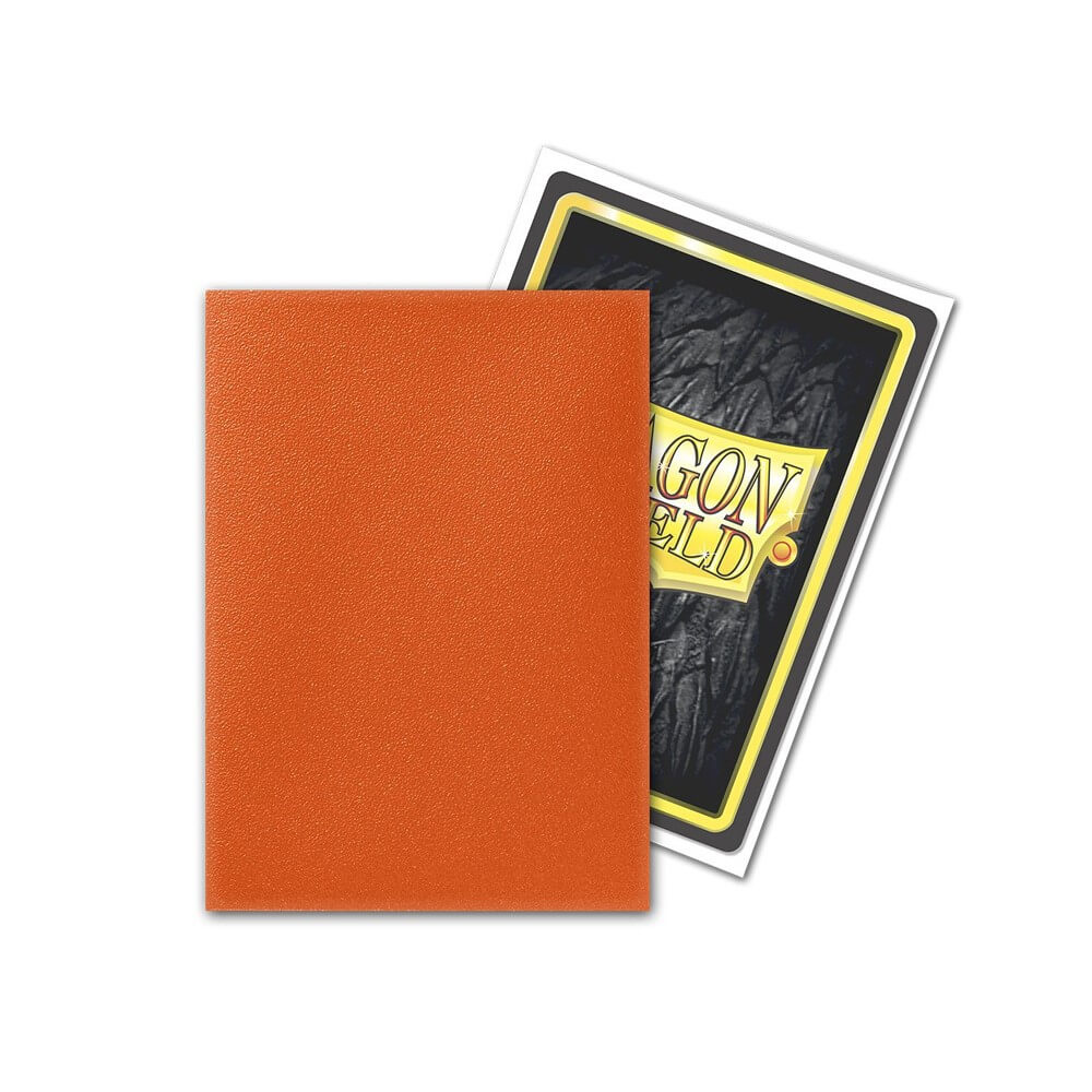Dragon Shield: Sleeves – Matte – Tangerine