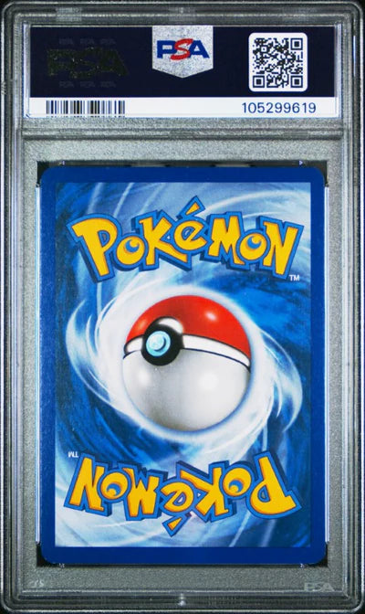 2010 POKEMON HEARTGOLD & SOULSILVER PROMO #HGSS08 MEGANIUM-HOLO PROMO PSA 8