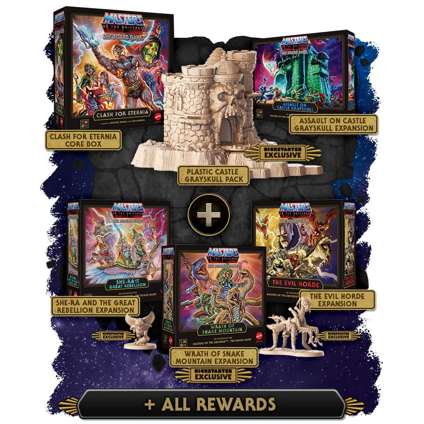 Masters of the Universe: The Board Game – Clash for Eternia – Retail Pledge