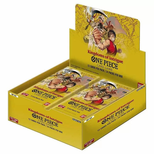 One Piece Card Game: Booster Display – Kingdoms of Intrigue [OP-04]