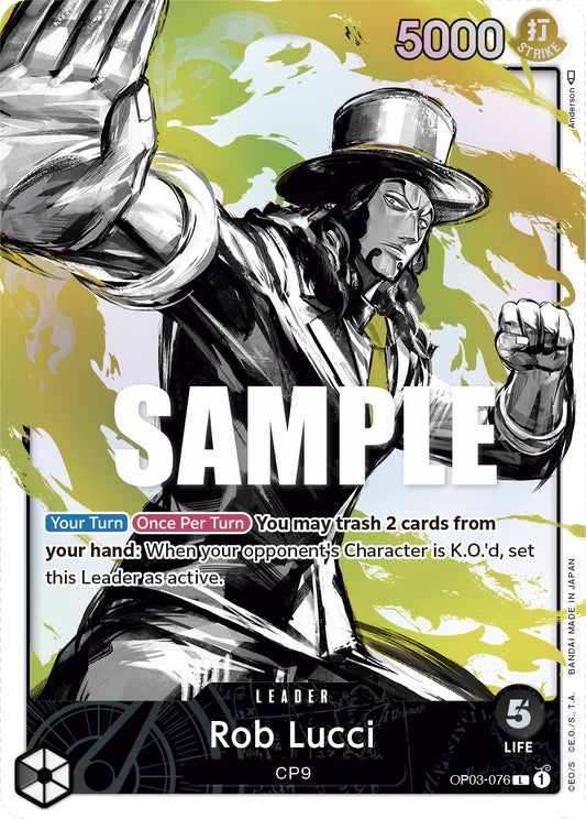 OP03-076A - Rob Lucci ( Alt Art )