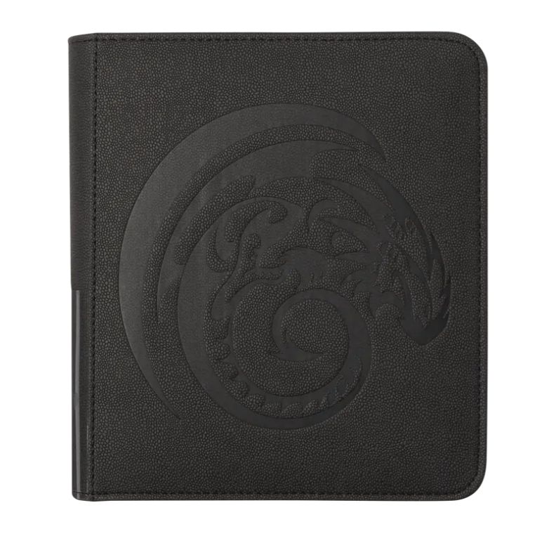 Dragon Shield: Small Zipster Binder – Iron Grey