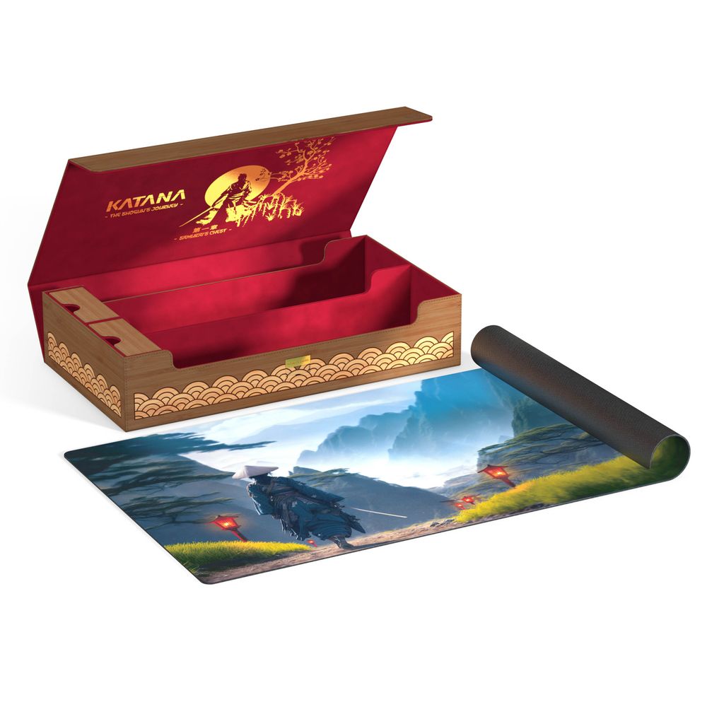 Ultimate Guard: Bundle – The Shogun's Journey: Samurai's Chest (XenoSkin Omnihive 1000+ & Playmat)