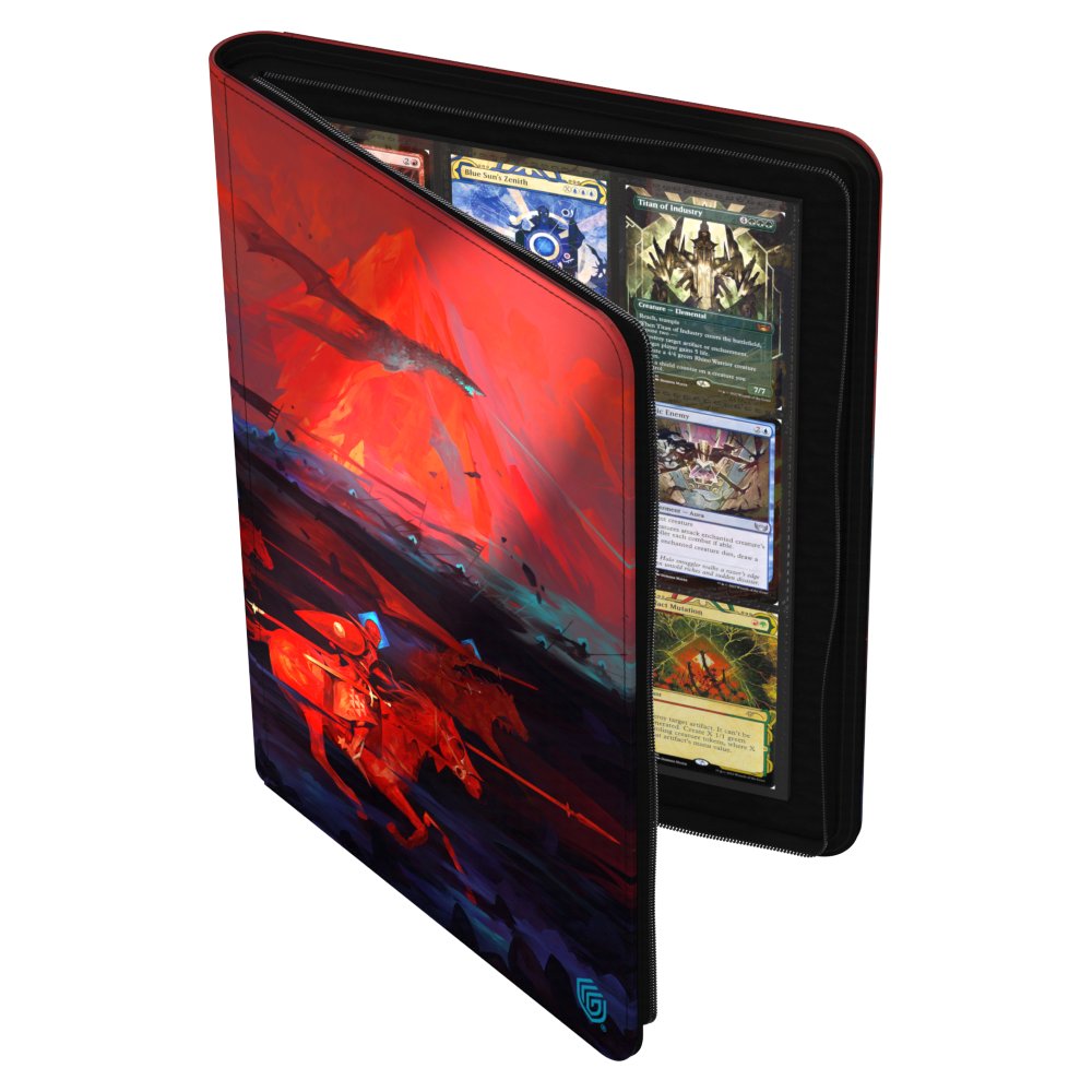 Ultimate Guard: Portfolio – XenoSkin Zipfolio 360 – 2024 Exclusive Dominik Mayer: Crowned With Fire
