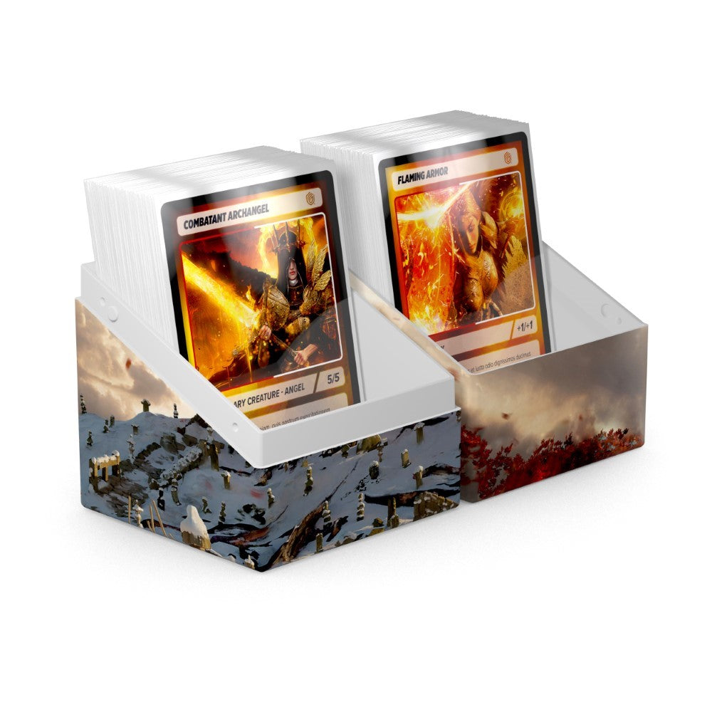 Ultimate Guard: Deck Box – RTE Boulder 100+ – Artist Edition #2 – Mario Renaud: In Icy Bloom