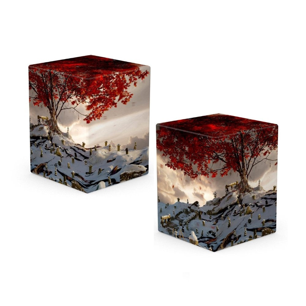 Ultimate Guard: Deck Box – RTE Boulder 100+ – Artist Edition #2 – Mario Renaud: In Icy Bloom