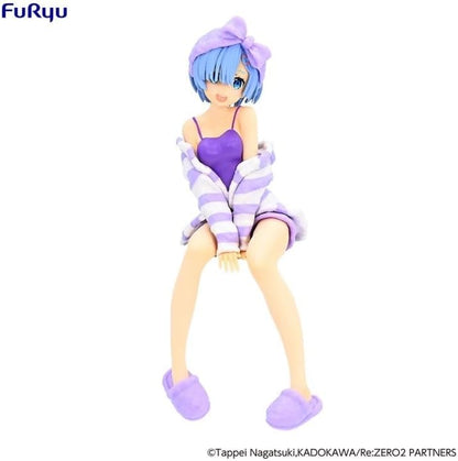 Re:Zero - Noodle Stopper Figure -Rem Room Wear Purple Color Ver