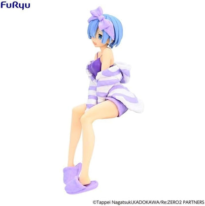 Re:Zero - Noodle Stopper Figure -Rem Room Wear Purple Color Ver