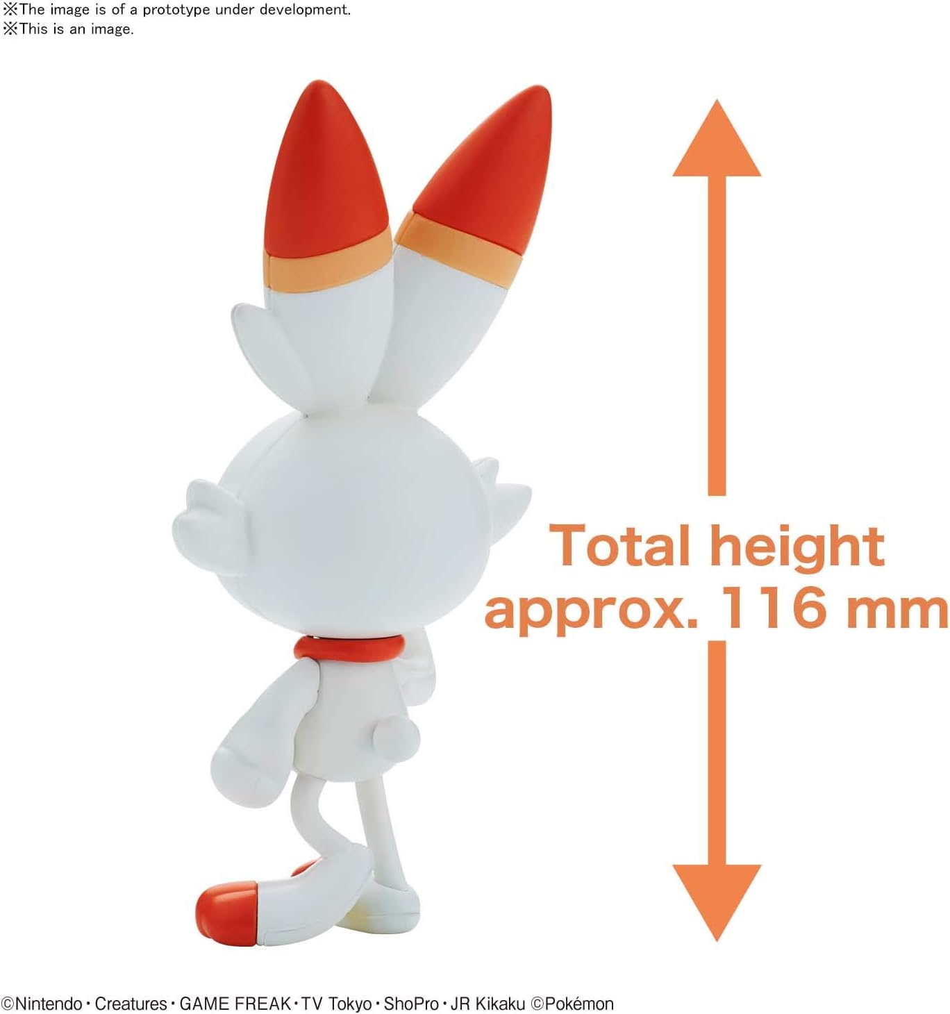 Bandai Hobby Kit Pokemon Model Kit Quick!! Scorbunny