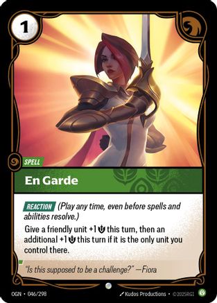 En Garde (046/298) - Origins Foil