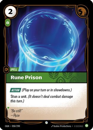Rune Prison (050/298) - Origins Foil