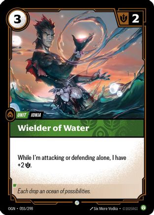 Wielder of Water (055/298) - Origins Foil