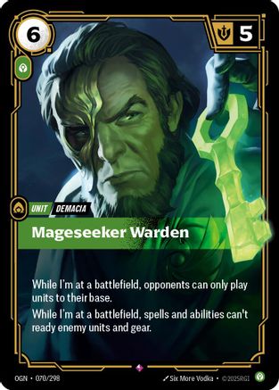 Mageseeker Warden (070/298) - Origins Foil