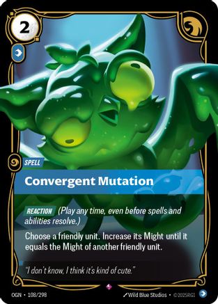 Convergent Mutation (108/298) - Origins Foil