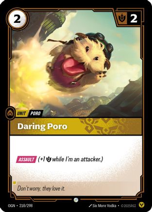 Daring Poro (210/298) - Origins