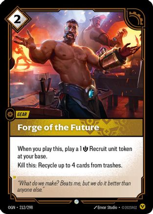 Forge of the Future (212/298) - Origins