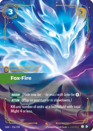 Fox-Fire (256/298) - Origins Foil