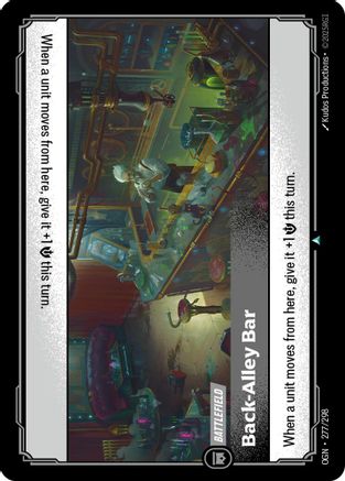 Back-Alley Bar (277/298) - Origins