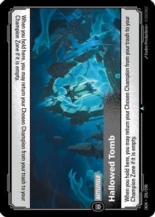 Hallowed Tomb (281/298) - Origins Foil