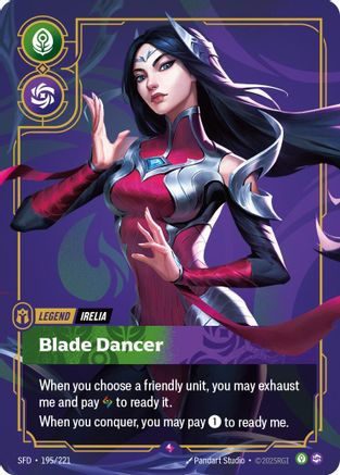 Irelia - Blade Dancer (195/221) - Spiritforged Foil
