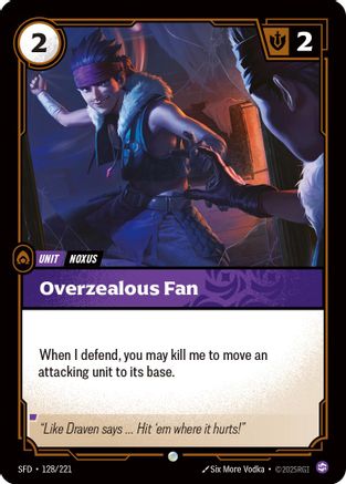 Overzealous Fan (128/221) - Spiritforged