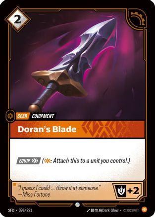 Doran's Blade (095/221) - Spiritforged