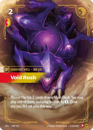 Void Rush (188/221) - Spiritforged Foil