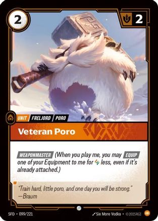 Veteran Poro (099/221) - Spiritforged