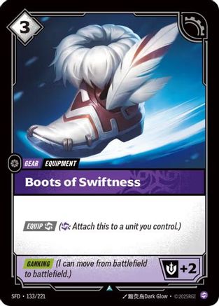 Boots of Swiftness (133/221) - Spiritforged Foil