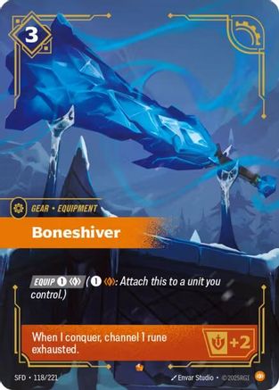Boneshiver (118/221) - Spiritforged Foil