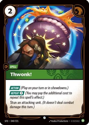Thwonk! (040/221) - Spiritforged Foil