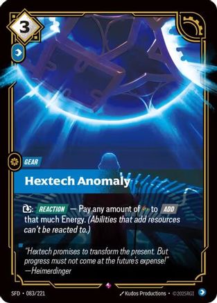 Hextech Anomaly (083/221) - Spiritforged Foil