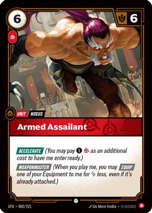 Armed Assailant (002/221) - Spiritforged