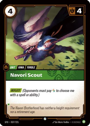 Navori Scout (037/221) - Spiritforged