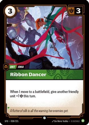 Ribbon Dancer (038/221) - Spiritforged Foil