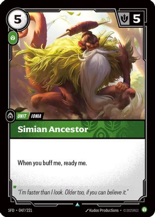 Simian Ancestor (047/221) - Spiritforged